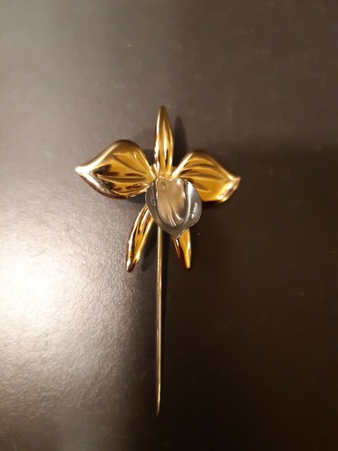Spilla calla argento 800 - spilla,