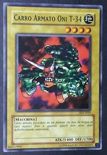 CARRO ARMATO ONI T-34 Comune in Italiano SDF-I059  YUGIOH