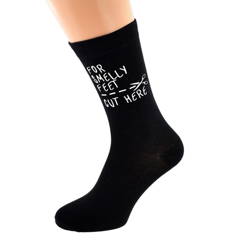 Mens black socks novelty - mens,