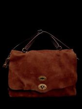 ZANELLATO POSTINA Big Size XL Pelle Nabuk Marrone Rrp775 