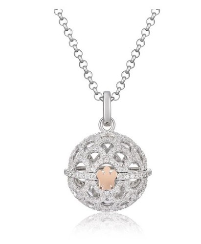 Collana argento 925 rodiato - collana,