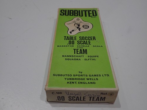 Subbuteo 100 scale - .00,