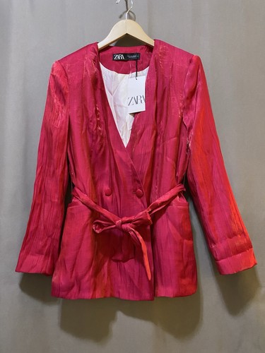Nwt zara women collarless - zara,