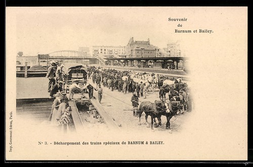 Circo barnum bailey carico - circo,