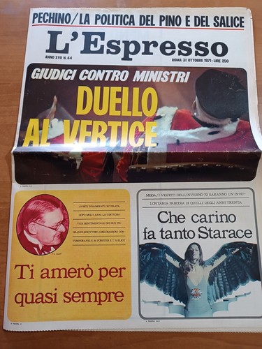Espresso 1971 banditismo - l'espresso, 44/1971