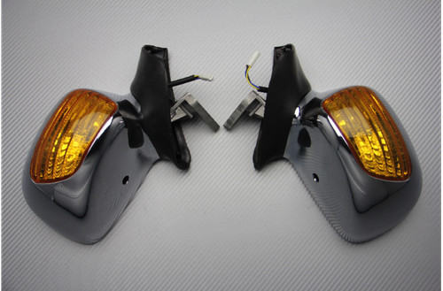 Paire rétroviseurs chrome - chrome, dr