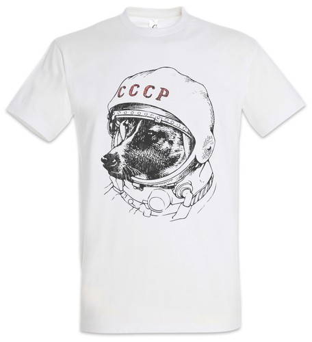 Maglietta space dog laika - maglietta,