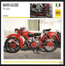1953 moto guzzi - 500cc, astore