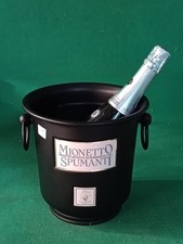 SECCHIELLO GHIACCIO PORTAGHIACCIO SUAGLASS MIONETTO SPUMANTI ALLUMINIO. CY53