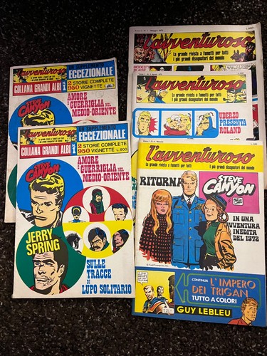 Lotto fumetti avventuroso - lotto, l'avventuroso