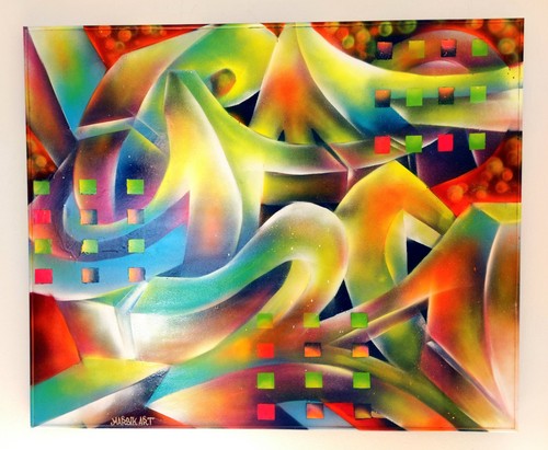 Quadro graffiti arte street