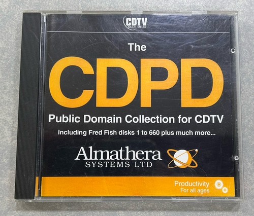 Commodore cdtv cd32 disc - commodore,