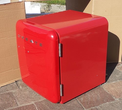 Create fridge retro rosso - create,