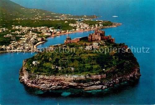 Ischia panorama castello - panorama,