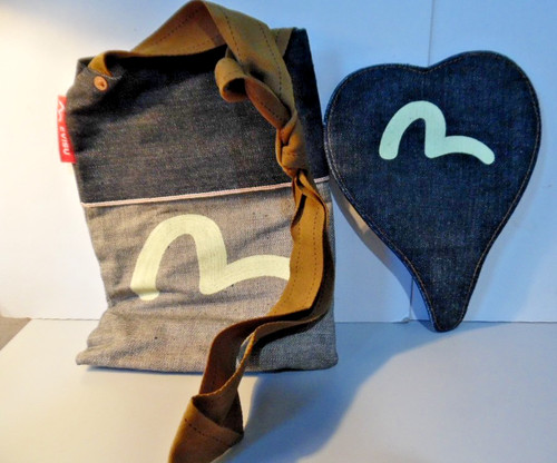 Borsa evisu indigo selvedge - evisu,
