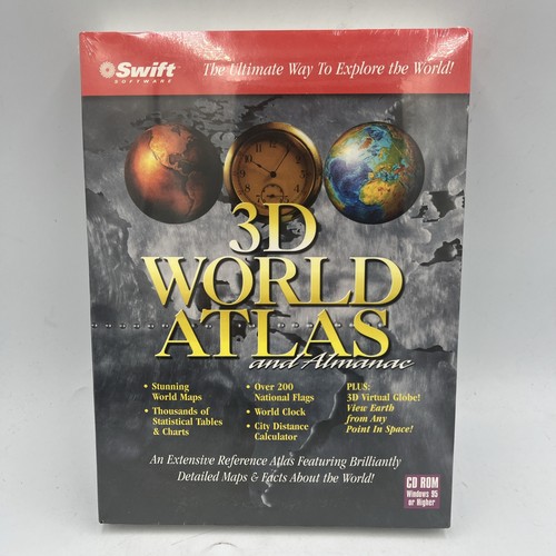 World atlas almanac - 3d, •