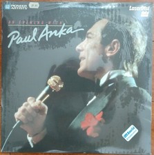 PAUL ANKA Laserdisc An Evening