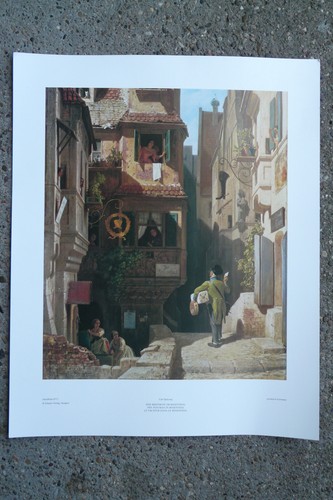 Carl spitzweg postino - carl, il