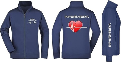 Felpa unisex full zip - zip,