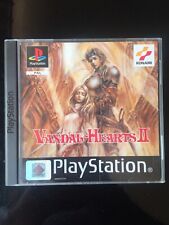 VANDAL HEARTS 2 CON DEMO SUIKODEN 2 COMPLETO - PSX USATO COME NUOVO