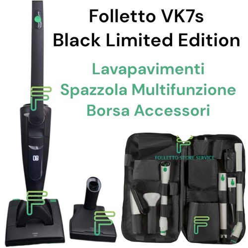 Folletto vk7s black - black, edition