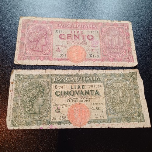 Vecchie banconote 1944 - banconote,