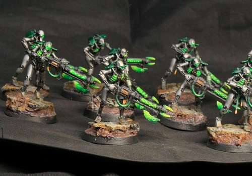 Warhammer 40k painted - warhammer, necron