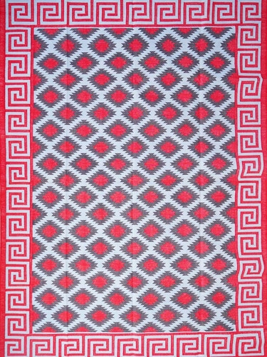 Tappeto dhurrie cotone - dhurrie, in