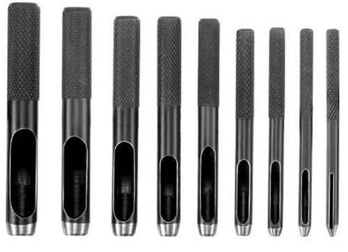 Fustelle acciaio set pz - in, 9