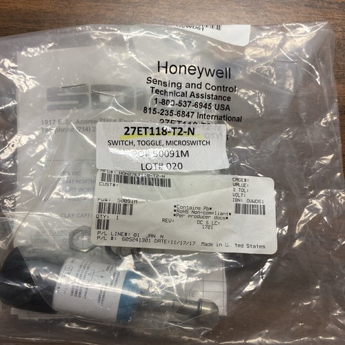 Interruttore honeywell - interruttore,