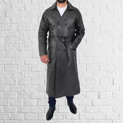 Giacca lunga trench - , uomo