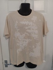 T-shirt Parkes uomo beige