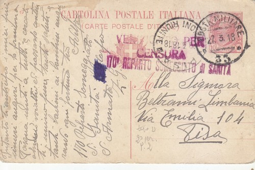4176 ww1 posta - ww1,