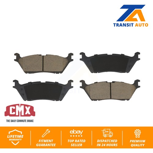 Rear ceramic brake pads - brake, set