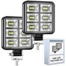 Fari led trattore 4x4 12v 2