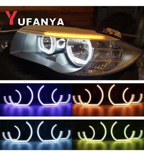 Rgb led angel eyes - angel, 3d