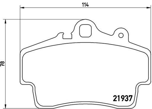 Brembo p65007 kit - brembo, pastiglie