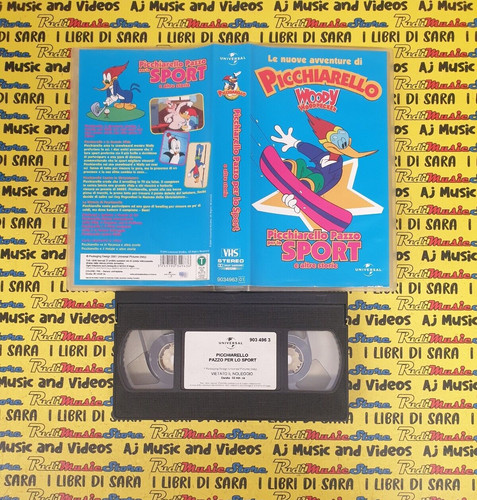 Vhs film picchiarello pazzo - picchiarello,