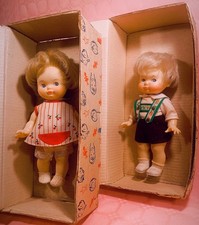 FRATELLINI anni 50 -in box- bambole italian doll ratti gege bonomi bella furga
