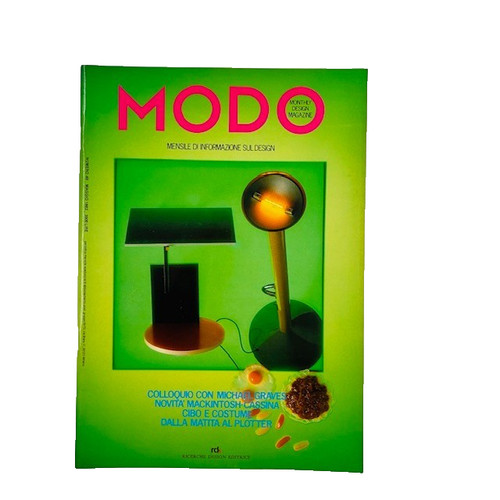 Modo maggio 1982 rivista - modo,