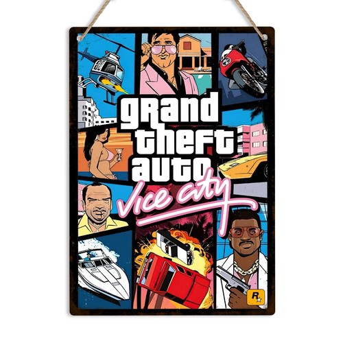 Gta vice city gaming insegna - vice,