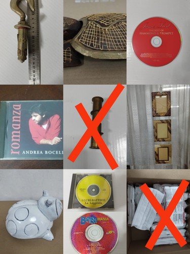Box lotto vari articoli stock - box,