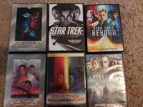 Star trek dvd lot - star, wrath