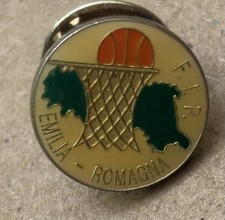 SPILLA PINS in argento 800 - BASKET ? FEDERAZIONE EMILIA ROMAGNA