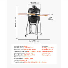 Uimoso Barbecue in Ceramica