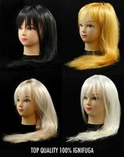 PARRUCCA CAPELLI LUNGHI BIONDI