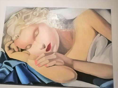 Tamara lempicka sleeping - tamara,