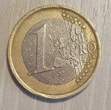 Moneta Da 1 Euro Anno 2002