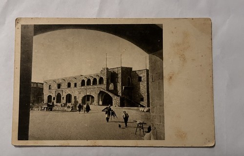 Cartolina rodi la - rodi, piazza