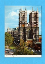 1113-CARTOLINA- LONDON-WESTMINSTER ABBEY -NON viaggiata 70/80